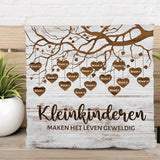 Kleinkinderen - Grootouders kussen