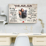 Voor mijn lief (voor hem) - Koppel canvas