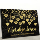 Kleinkinderen (feestelijk) - Grootouders-Canvas