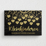 Kleinkinderen (feestelijk) - Grootouders-Canvas