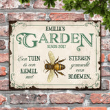 Tuingeluk - Outdoor-Deurbord
