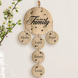 We are Family - Familie-Houten hanger