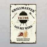 Grillmaster - Outdoor-Deurbord
