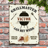 Grillmaster - Outdoor-Deurbord