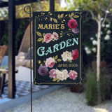 Mijn Paradijs - Gepersonaliseerde Tuin vlag