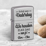 Vaderdag - Ouders-Benzineaansteker