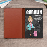 Reizen - Gepersonaliseerd paspoorthoes