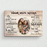 Voor onze mama - Ouders Canvas