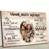 Voor onze mama - Ouders Canvas