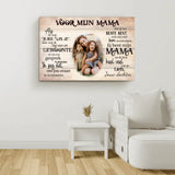 Voor onze mama - Ouders Canvas