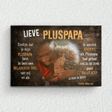Lieve Pluspapa - Ouders-Canvas