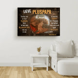 Lieve Pluspapa - Ouders-Canvas