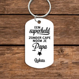 Mijn superheld - Ouders-Sleutelhanger