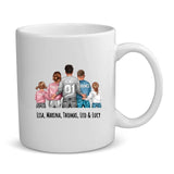 Alleen voor papa - Gepersonaliseerde mok voor Vaderdag