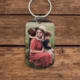 Mijn foto - Gepersonaliseerde sleutelhanger met twee foto's