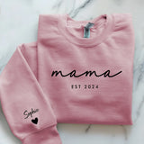 rosa Pullover personalisierbar - gefertigt von Love & Faith