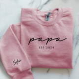 rosa Pullover personalisierbar - gefertigt von Love & Faith
