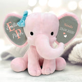 Samen sinds - Gepersonaliseerd knuffeldier met initialen voor koppels