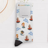 Beste Papa - Gepersonaliseerde sokken voor ouders en grootouders