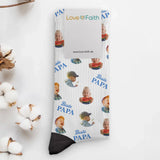 Beste Papa - Gepersonaliseerde sokken voor ouders en grootouders