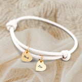 Vrienden - Gepersonaliseerde Leren armband