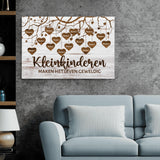 Kleinkinderen - Grootouders canvas