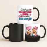 Magische mok met thermokleurverandering en gepersonaliseerde naam – origineel cadeau van Love & Faith