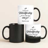 Magische mok met thermokleurverandering en gepersonaliseerde naam – origineel cadeau van Love & Faith