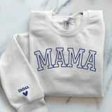 weißer Pullover personalisierbar - gefertigt von Love & Faith