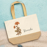 Een bloem voor jou - Gepersonaliseerde tas