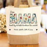 Beste Mama – Gepersonaliseerde tas voor mama en oma