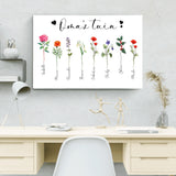 Oma's tuin - Grootouders-Canvas