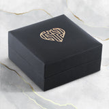 Gepersonaliseerde koppel-ketting S925 sterling zilver met zirkonia kristalsteen en verstelbare karabijnsluiting – Motiv 13