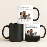 Magische mok met thermokleurverandering en gepersonaliseerde naam – origineel cadeau van Love & Faith