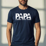 Papa, de Mythe, de Legende - Ouders T-Shirt
