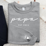 Beste Papa - Gepersonaliseerde trui voor ouders en grootouders met namen