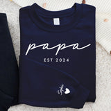 Beste Papa - Gepersonaliseerde trui voor ouders en grootouders met namen