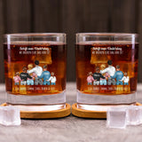 Elke dag – Gepersonaliseerd whiskyglas voor mama en papa