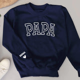 Voor Papa - Gepersonaliseerde trui voor ouders en grootouders met namen
