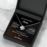 Gepersonaliseerde koppel-ketting S925 sterling zilver met zirkonia kristalsteen en verstelbare karabijnsluiting in – Motiv 9
