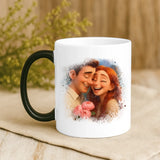Magische mok met thermokleurverandering en gepersonaliseerde naam – origineel cadeau van Love & Faith