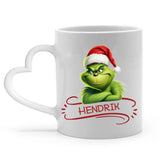 Gepersonaliseerde keramische mok Kerst Mopperkont voor vrienden met haarscherpe sublimatie-print – Motiv 5