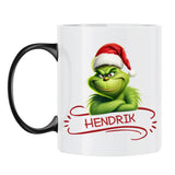 Gepersonaliseerde keramische mok Kerst Mopperkont voor vrienden met haarscherpe sublimatie-print – Motiv 8
