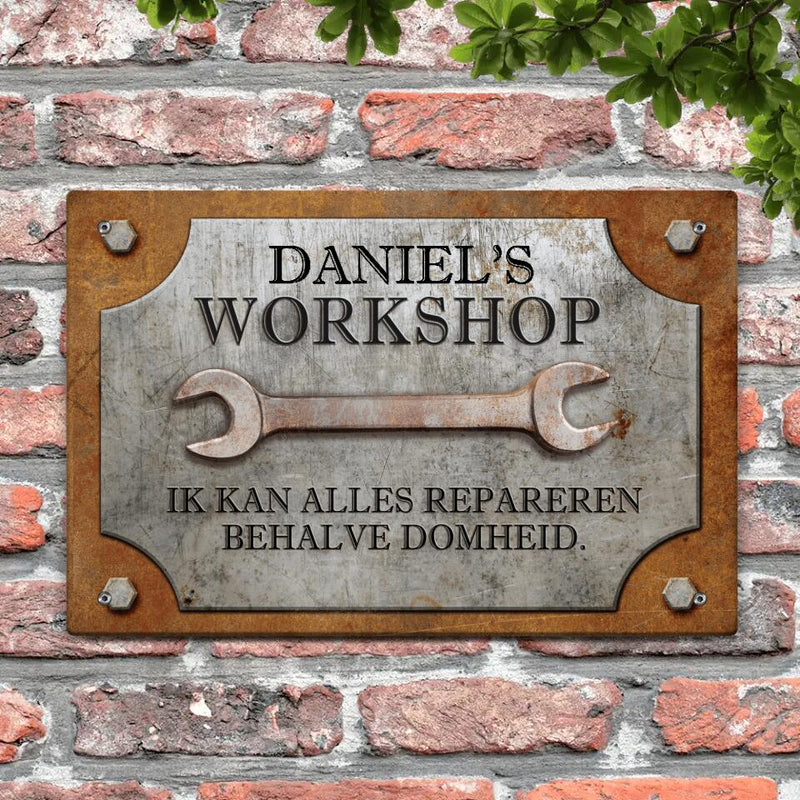 Voor doe-het-zelvers - DIY-deurbord