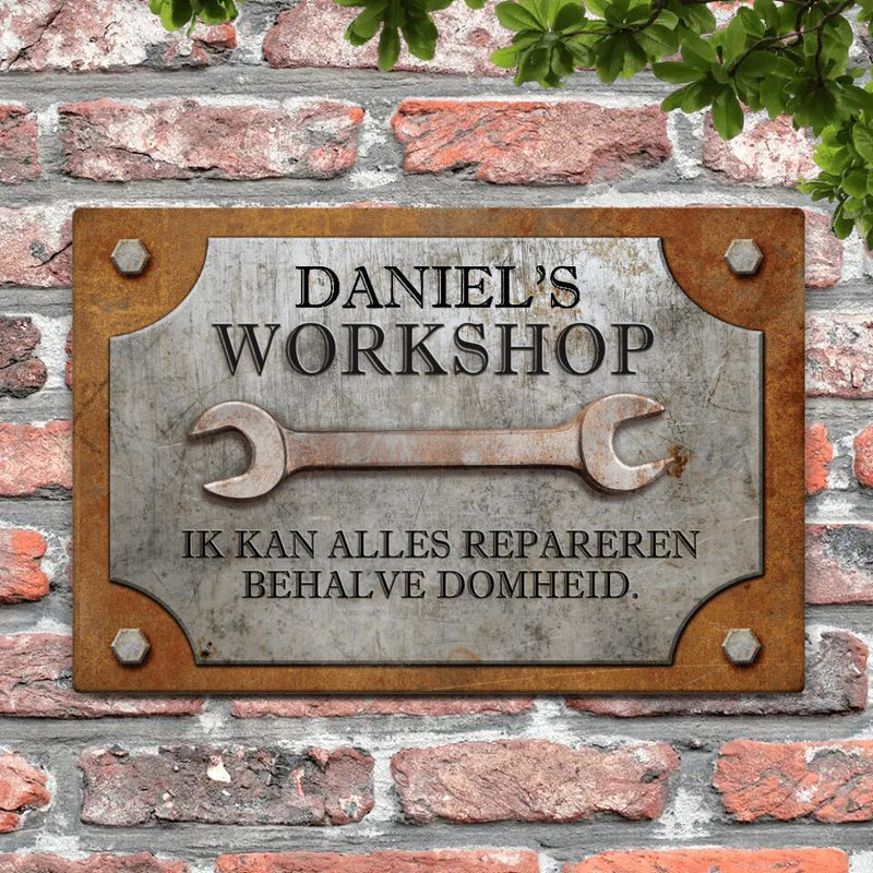 Voor doe-het-zelvers - DIY-deurbord