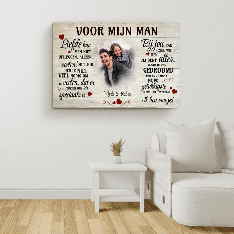 Speciaal (Voor hem) - Koppel-Canvas