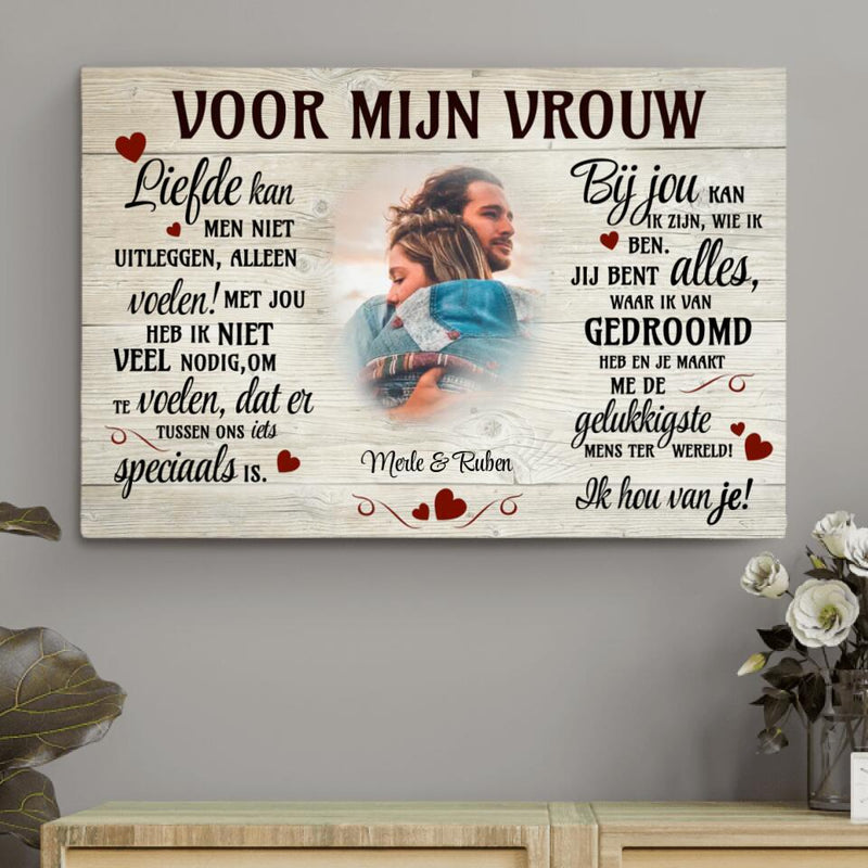 Speciaal (Voor haar) - Koppel-Canvas