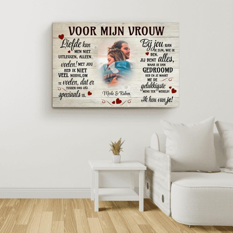 Speciaal (Voor haar) - Koppel-Canvas