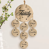 We are Family - Familie-Houten hanger