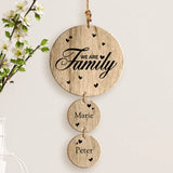 We are Family - Familie-Houten hanger